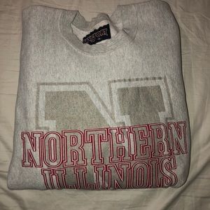 NIU CREW NECK SWEATER